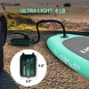 image:imageElectric Paddle Board Pump 20PSI SUP Air Pump with Inflation amp Deflation Functions amp 12V DC Car Connector Portable Quick Inflator for Inflatable Paddleboard Kayaks Boats and Air MattressesDark Green