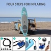 image:imageElectric Paddle Board Pump 20PSI SUP Air Pump with Inflation amp Deflation Functions amp 12V DC Car Connector Portable Quick Inflator for Inflatable Paddleboard Kayaks Boats and Air MattressesBlue Grey