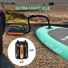 image:imageElectric Paddle Board Pump 20PSI SUP Air Pump with Inflation amp Deflation Functions amp 12V DC Car Connector Portable Quick Inflator for Inflatable Paddleboard Kayaks Boats and Air MattressesOrange