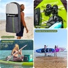 image:imageFBSPORT 11 Premium Stand Up Paddle Board Yoga Board with SUP Accessories amp Carry Bag  Wide Stance Surf Control NonSlip Deck Leash Paddle and Pump for Youth amp AdultFruit Green
