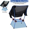 image:imageFBSPORT 2 Pack Portable Camping Chairs Lightweight Backpacking Chair Compact amp Heavy Duty for Camp Backpack Hiking Beach Picnic with Carry Bag