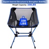 image:imageFBSPORT 2 Pack Portable Camping Chairs Lightweight Backpacking Chair Compact amp Heavy Duty for Camp Backpack Hiking Beach Picnic with Carry Bag