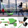 image:imageFBSPORT Badminton Set Badminton Sets for Backyards Portable Badminton Net Set with 2 Badminton Rackets 2 Shuttlecocks10x5ft Net Storage Base Easy Setup for Backyard Combo Complete Badminton Set