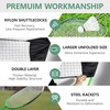 image:imageFBSPORT Badminton Set Badminton Sets for Backyards Portable Badminton Net Set with 2 Badminton Rackets 2 Shuttlecocks10x5ft Net Storage Base Easy Setup for Backyard Combo Complete Badminton Set