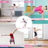 image:imageFBSPORT 810ft Balance Beam Folding Floor Gymnastics Equipment PU Leather for Kids AdultsNon Slip Rubber Base Gymnastics Beam for Training Practice Professional Home TrainingPink Purple