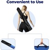 image:imageFBSPORT 810ft Balance Beam Folding Floor Gymnastics Equipment PU Leather for Kids AdultsNon Slip Rubber Base Gymnastics Beam for Training Practice Professional Home Trainingblue
