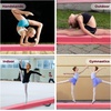 image:imageFBSPORT 810ft Balance Beam Folding Floor Gymnastics Equipment PU Leather for Kids AdultsNon Slip Rubber Base Gymnastics Beam for Training Practice Professional Home Trainingpink