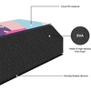 image:imageFBSPORT 810ft Balance Beam Folding Floor Gymnastics Equipment PU Leather for Kids AdultsNon Slip Rubber Base Gymnastics Beam for Training Practice Professional Home TrainingPink Blue