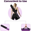 image:imageFBSPORT 810ft Balance Beam Folding Floor Gymnastics Equipment PU Leather for Kids AdultsNon Slip Rubber Base Gymnastics Beam for Training Practice Professional Home Trainingpurple