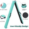 image:imageFBSPORT 810ft Balance Beam Folding Floor Gymnastics Equipment PU Leather for Kids AdultsNon Slip Rubber Base Gymnastics Beam for Training Practice Professional Home Traininggreen