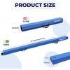 image:imageFBSPORT 810ft Balance Beam Folding Floor Gymnastics Equipment PU Leather for Kids AdultsNon Slip Rubber Base Gymnastics Beam for Training Practice Professional Home Trainingblue
