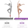 image:imageFBSPORT 810ft Balance Beam Folding Floor Gymnastics Equipment PU Leather for Kids AdultsNon Slip Rubber Base Gymnastics Beam for Training Practice Professional Home Trainingpurple