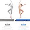 image:imageFBSPORT 810ft Balance Beam Folding Floor Gymnastics Equipment PU Leather for Kids AdultsNon Slip Rubber Base Gymnastics Beam for Training Practice Professional Home Trainingblue