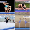 image:imageFBSPORT 810ft Balance Beam Folding Floor Gymnastics Equipment PU Leather for Kids AdultsNon Slip Rubber Base Gymnastics Beam for Training Practice Professional Home Trainingblue