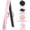 image:imageFBSPORT 810ft Balance Beam Folding Floor Gymnastics Equipment PU Leather for Kids AdultsNon Slip Rubber Base Gymnastics Beam for Training Practice Professional Home TrainingPink Purple