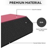 image:imageFBSPORT 810ft Balance Beam Folding Floor Gymnastics Equipment PU Leather for Kids AdultsNon Slip Rubber Base Gymnastics Beam for Training Practice Professional Home Trainingpink