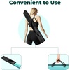 image:imageFBSPORT 810ft Balance Beam Folding Floor Gymnastics Equipment PU Leather for Kids AdultsNon Slip Rubber Base Gymnastics Beam for Training Practice Professional Home Traininggreen