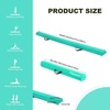 image:imageFBSPORT 8ft9ft95ft Balance Beam Folding Gymnastics Beam Foam Balance Floor Beam Equipment for Kids Adults Suede Cover Anti Slip Base with Carry Bag for Home School Gym TrainingGreen