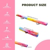 image:imageFBSPORT 8ft9ft95ft Balance Beam Folding Gymnastics Beam Foam Balance Floor Beam Equipment for Kids Adults Suede Cover Anti Slip Base with Carry Bag for Home School Gym TrainingRed Blue