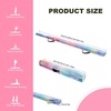 image:imageFBSPORT 8ft9ft95ft Balance Beam Folding Gymnastics Beam Foam Balance Floor Beam Equipment for Kids Adults Suede Cover Anti Slip Base with Carry Bag for Home School Gym TrainingPink Green