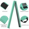 image:imageFBSPORT 8ft9ft95ft Balance Beam Folding Gymnastics Beam Foam Balance Floor Beam Equipment for Kids Adults Suede Cover Anti Slip Base with Carry Bag for Home School Gym TrainingGreen