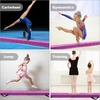 image:imageFBSPORT 8ft9ft95ft Balance Beam Folding Gymnastics Beam Foam Balance Floor Beam Equipment for Kids Adults Suede Cover Anti Slip Base with Carry Bag for Home School Gym TrainingPurple