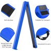 image:imageFBSPORT 8ft9ft95ft Balance Beam Folding Gymnastics Beam Foam Balance Floor Beam Equipment for Kids Adults Suede Cover Anti Slip Base with Carry Bag for Home School Gym TrainingBlue