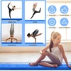 image:imageFBSPORT 8ft9ft95ft Balance Beam Folding Gymnastics Beam Foam Balance Floor Beam Equipment for Kids Adults Suede Cover Anti Slip Base with Carry Bag for Home School Gym TrainingBlue