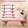image:imageFBSPORT Adjustable Balance Beam High and Low Floor Beam Gymnastics Equipment for KidsAdultsGymnastics Beam for TrainingPractice Physical Therapy and Professional Home Training with Legs