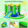 image:imageFBSPORT Bounce House with Slide for Toddler Kids 36 Indoor Backyard GreenGreen