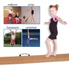 image:imageFBSPORT Folding Balance Beam 6FT8FT Gymnastics Floor BeamBrown