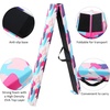 image:imageFBSPORT Folding Balance Beam 6FT8FT Gymnastics Floor BeamPink Blue