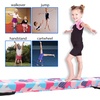 image:imageFBSPORT Folding Balance Beam 6FT8FT Gymnastics Floor BeamPink Blue