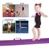 image:imageFBSPORT Folding Balance Beam 6FT8FT Gymnastics Floor BeamPurple