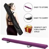 image:imageFBSPORT Folding Balance Beam 6FT8FT Gymnastics Floor BeamPurple