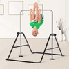 image:imageFBSPORT Gymnastics Bar for Kids Adjustable Height Gymnastic Horizontal BarBlack