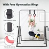 image:imageFBSPORT Gymnastics Bar for Kids Adjustable Height Gymnastic Horizontal BarBlack