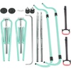 image:imageFBSPORT Gymnastics Bar for Kids Adjustable Height Gymnastic Horizontal BarGreen
