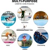 image:imageFBSPORT Inflatable Air Gymnastics Mat Training Mats 48 inches Thickness Gymnastics Tracks for Home UseTrainingCheerleadingYogaWater with PumpBlack
