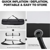 image:imageFBSPORT Inflatable Air Gymnastics Mat Training Mats 48 inches Thickness Gymnastics Tracks for Home UseTrainingCheerleadingYogaWater with PumpBlack