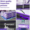 image:imageFBSPORT Inflatable Air Gymnastics Mat Training Mats 48 inches Thickness Gymnastics Tracks for Home UseTrainingCheerleadingYogaWater with PumpBlack Purple