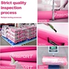 image:imageFBSPORT Inflatable Air Gymnastics Mat Training Mats 48 inches Thickness Gymnastics Tracks for Home UseTrainingCheerleadingYogaWater with PumpPink