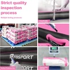 image:imageFBSPORT Inflatable Air Gymnastics Mat Training Mats 48 inches Thickness Gymnastics Tracks for Home UseTrainingCheerleadingYogaWater with PumpPinkPurple