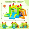 image:imageFBSPORT Inflatable Bounce House with Slide for Kids Blow up Bouncy House Bouncer Castle with Ball Pit Jumping and Soccer Area Sandbag Toss Ball Shooting Basketball Hoop for Indoor Outdoor