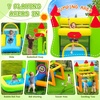 image:imageFBSPORT Inflatable Bounce House with Slide for Kids Blow up Bouncy House Bouncer Castle with Ball Pit Jumping and Soccer Area Sandbag Toss Ball Shooting Basketball Hoop for Indoor Outdoor