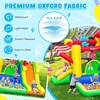 image:imageFBSPORT Inflatable Bounce House with Slide for Kids Indoor and Outdoor Blow up Bouncy House Bouncer Castle with Ball Pit Jumping Area Climbing Wall Ball Shooting Ring Toss Basketball Hoop