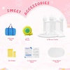 image:imageFBSPORT White Bounce House Inflatable Bouncer with Air BlowerIndoor amp Outdoor Bouncy Castle with Big Ball Pit for Wedding Party Kids Birthday Party Easy to InstallWhite