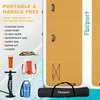 image:imageFBSPORT Inflatable Floating Dock 10ft Inflatable Swim Platform Dock for Lake Inflatable Water Floating Dock Mat with NonSlip EVA Surface Floating Island for Pool Beach Ocean
