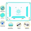 image:imageFBSPORT Inflatable Floating Dock 8ft Inflatable Water Platform Swim Dock Mat with NoneSlip Surface6 Inch Thick PVC ConstructionFloating Platform for Pool Beach Ocean