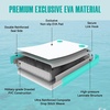 image:imageFBSPORT Inflatable Floating Dock Lake Floats for Adults Floating Docks Platform Island Raft NonSlip Inflatable Water Dock Mat for Pool Beach Ocean 10ft 8ft 6ftGreenWhite